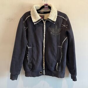 Wandanu Rock Rebel jacket Fleece lined Large